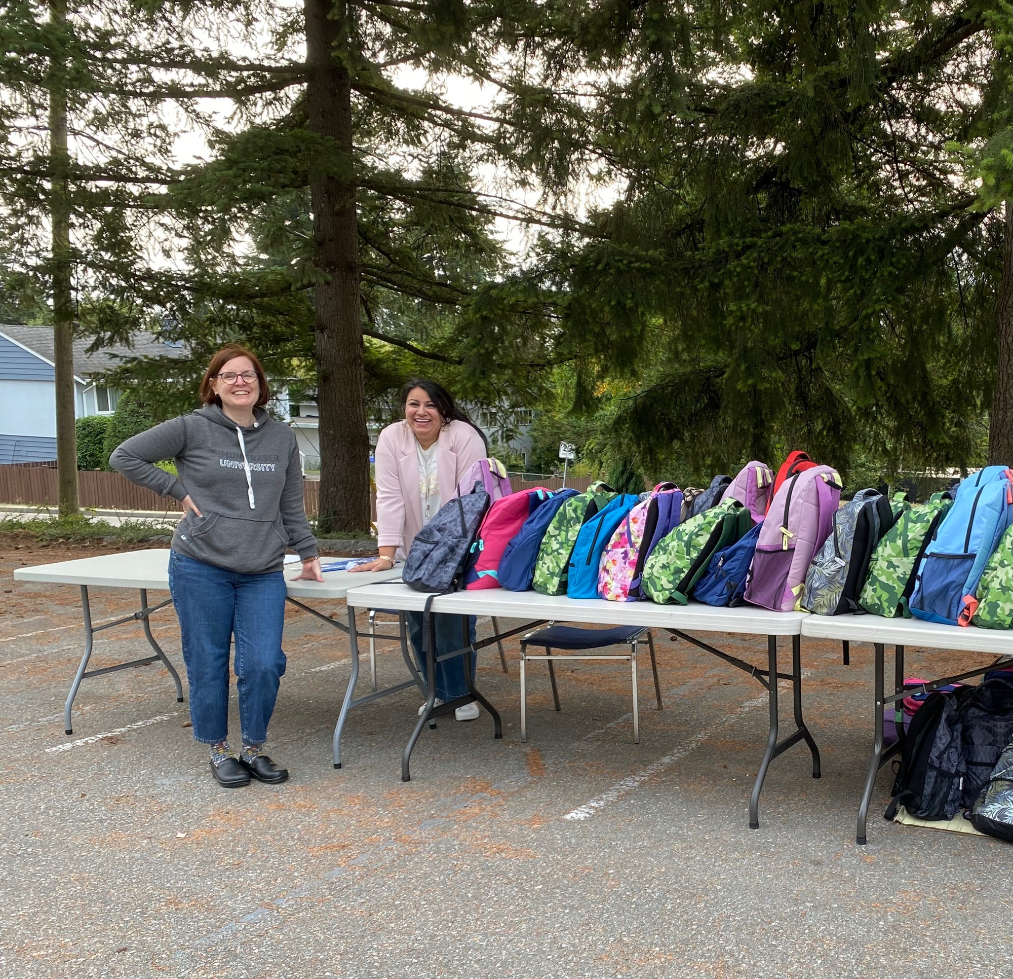 Church members gathered in fellowship